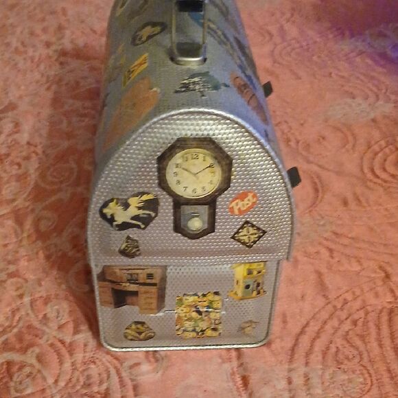 Ford Silver Metal Lunchbox - Picture 3 of 6